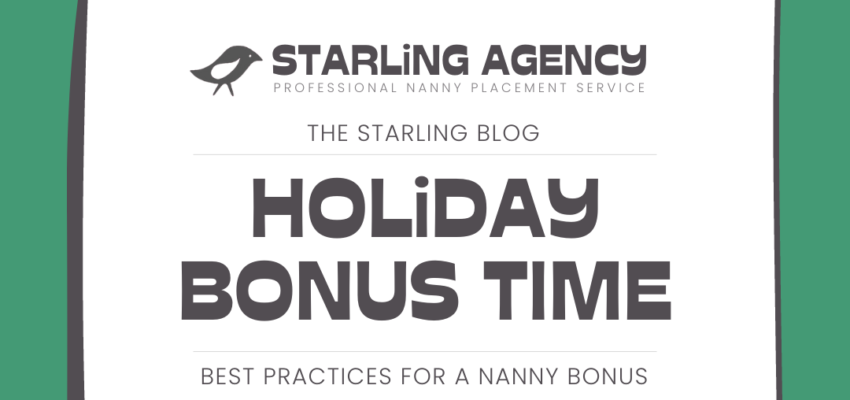 Holiday Bonus Time