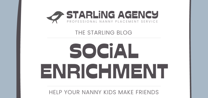 Help Your Nanny Kids Make Friends