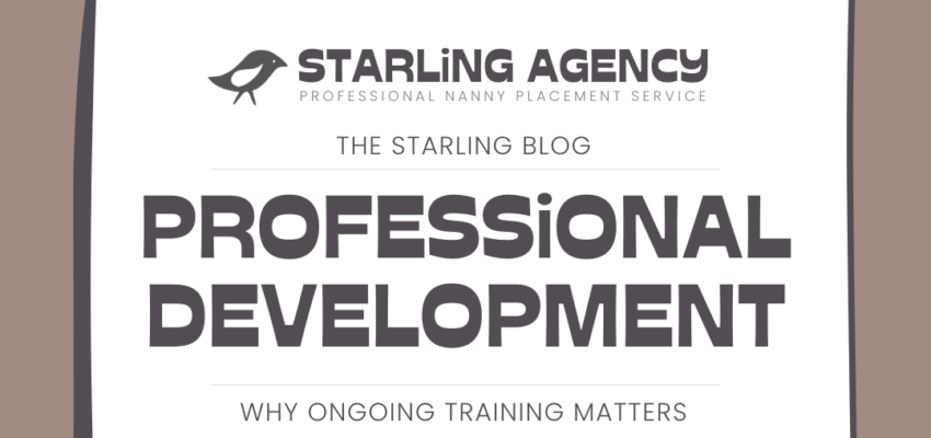 Why Nanny Professional Development Matters